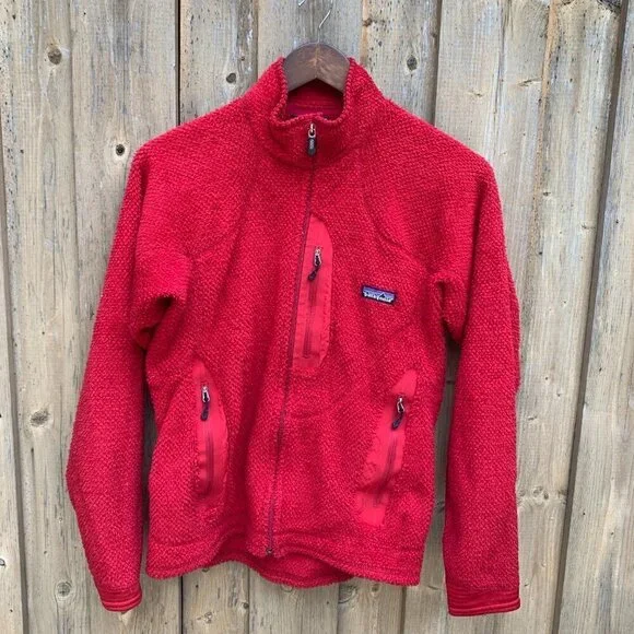 Patagonia R2 Fleece Jacket Small Red - Picture 2 of 5